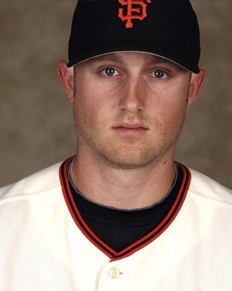 Nick Jones, founder of The Yard in Roswell, in his San Francisco Giants uniform